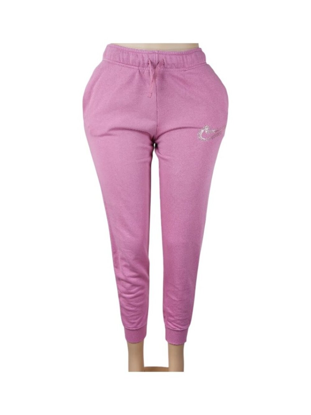 Nike Women's Candy Pink Tapered Leg Sports Jogger Pants Size Small